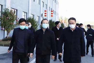 杭州市委常委、组织部长毛溪浩考察千芝雅，调研指导疫情防控和复工复产