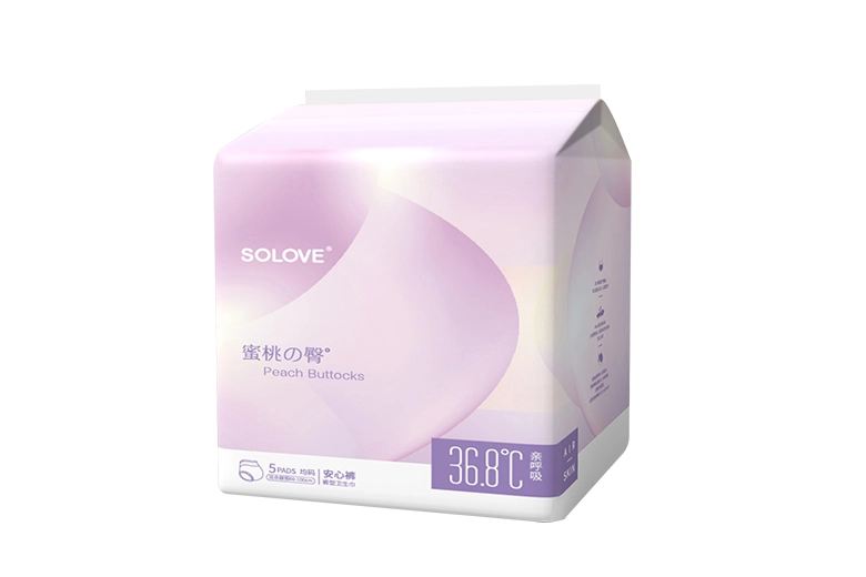 SOLOVE蜜桃の臀安心裤